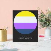 Pride Flagge Acrylschild (Hochzeit)