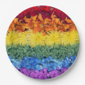 Pride Floral Paper Plate Pappteller (Vorderseite)