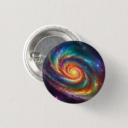 Pride Galaxy -  Button (Vorne & Hinten)