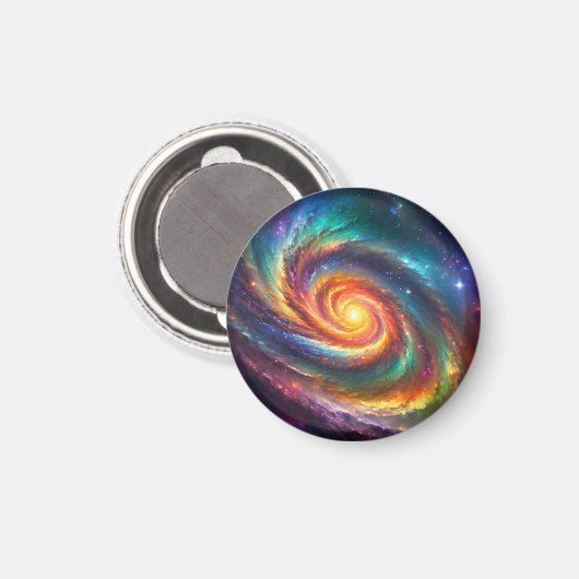 Pride Galaxy - Magnet (Vorderseite/Rückseite)