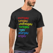 Pride Gay Agenda Liebe LGbt T-Shirt (Vorderseite)