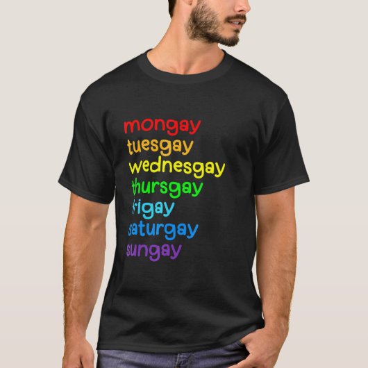 Pride Gay Agenda Liebe LGbt T-Shirt (Vorderseite)