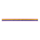 PRIDE GAY PRIDE FARBEN RAINBOW FLAG SATINBAND (Vorderseite)