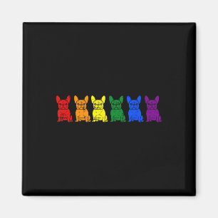 Pride Gay Pride Lgbt-q Ally Dog Puppy Lover Magnet