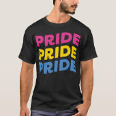 PRIDE (gekrümmt): Pan T-Shirt (Vorderseite)