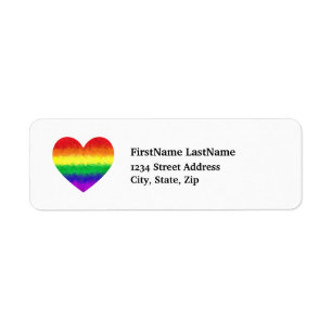 Pride Geometric Rainbow LGBT Liebe