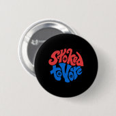 Pride Geschenk zur Abstimmung 2020 Vintag Button (Vorne & Hinten)
