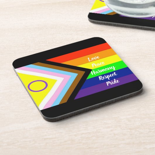 Pride Getränkeuntersetzer (Linke Seite)