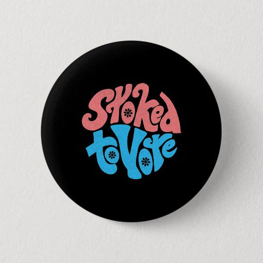 Pride Gift zur Abstimmung 2020 Vintag 1 Button (Vorderseite)