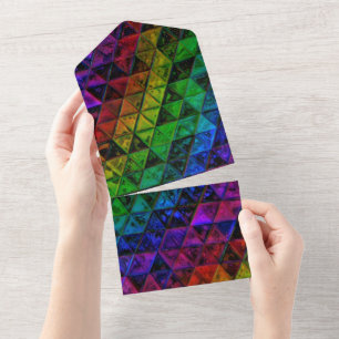 Pride Glas All In One Einladung
