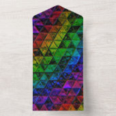 Pride Glas All In One Einladung (Innen Boden)