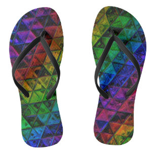 Pride Glas Badesandalen