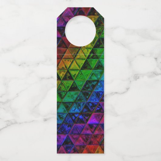 Pride Glas Flaschenanhänger (Vorderseite)