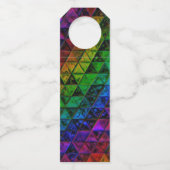 Pride Glas Flaschenanhänger (Rückseite)