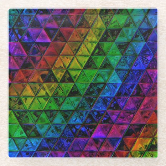Pride Glas  Glasuntersetzer (Vorderseite)