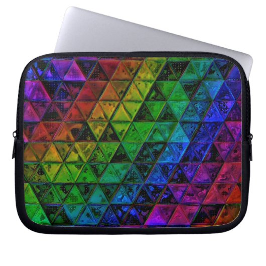 Pride Glas Laptopschutzhülle (Vorderseite)