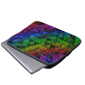 Pride Glas Laptopschutzhülle (Vorne Knopf)