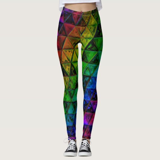 Pride Glas Leggings (Vorderseite)