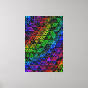 Pride Glas  Leinwanddruck