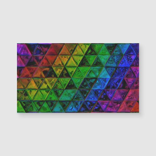 Pride Glas Magnetkarte (Vorderseite)