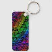 Pride Glas Schlüsselanhänger (Rückseite)