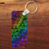 Pride Glas Schlüsselanhänger (Rückseite)