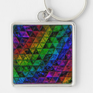 Pride Glas  Schlüsselanhänger