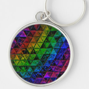 Pride Glas Schlüsselanhänger