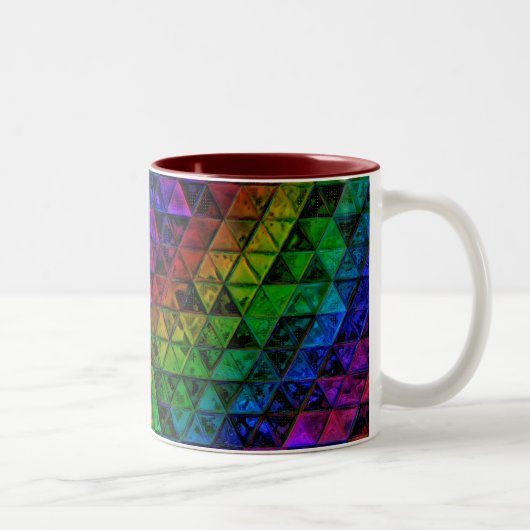 Pride Glas Zweifarbige Tasse (Rechts)