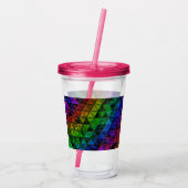 Pride Glass Acryltrinkbecher (Rückseite)
