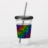 Pride Glass Acryltrinkbecher (Rückseite)