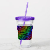 Pride Glass Acryltrinkbecher (Rückseite)