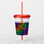 Pride Glass Acryltrinkbecher (Vorderseite)