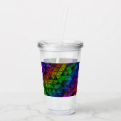 Pride Glass Acryltrinkbecher (Rückseite)