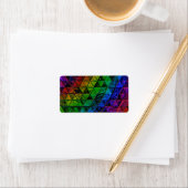 Pride Glass Adressaufkleber (Insitu)