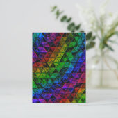 Pride Glass Ankündigungspostkarte (Stehend Vorderseite)