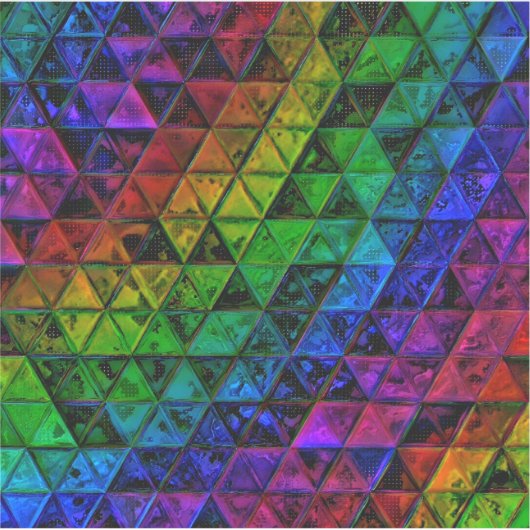 Pride Glass Aufkleber (Vorderseite)