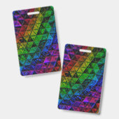Pride Glass Ausweis (Vorder- & Rückseite)