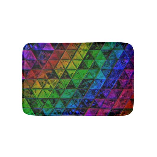 Pride Glass Badematte (Vorderseite)