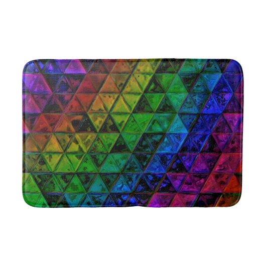 Pride Glass Badematte (Vorderseite)