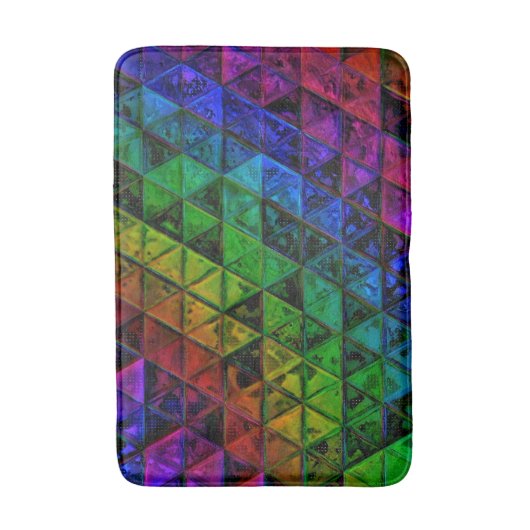 Pride Glass Badematte (Vorderseite Vertikal)