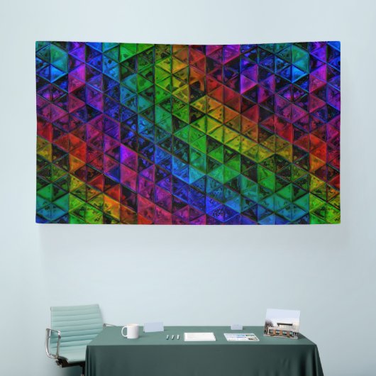 Pride Glass Banner (Messe)