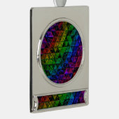 Pride Glass Banner Ornament (Rechts)