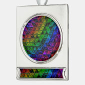 Pride Glass Banner Ornament (Links)