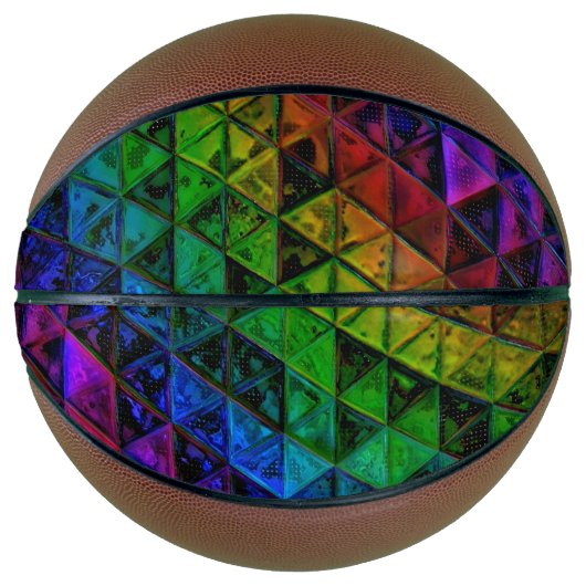Pride Glass Basketball (Vorderseite)
