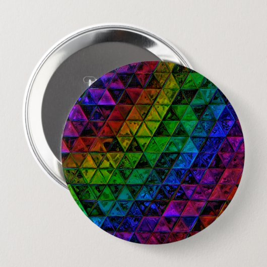 Pride Glass Button (Vorne & Hinten)