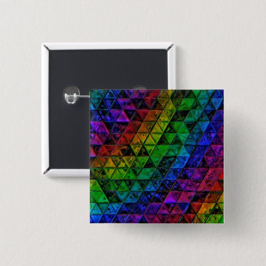 Pride Glass Button (Vorne & Hinten)