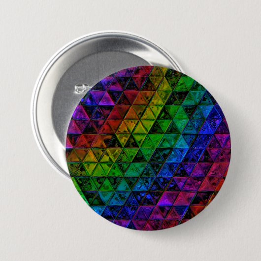 Pride Glass Button (Vorne & Hinten)
