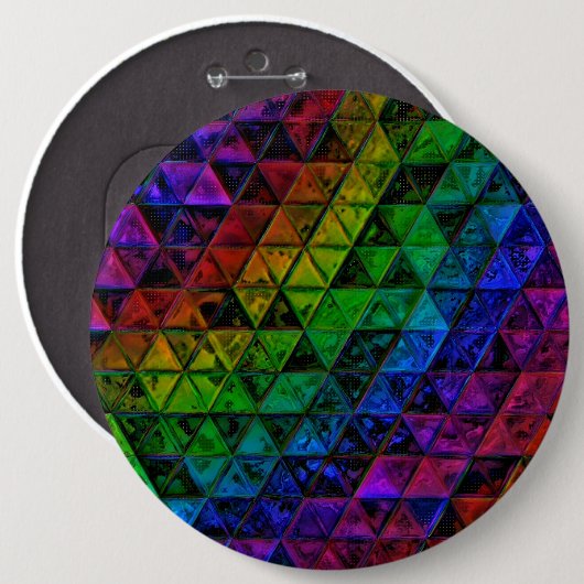 Pride Glass Button (Vorne & Hinten)