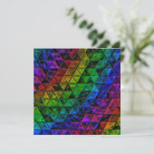 Pride Glass Dankeskarte (Stehend Vorderseite)